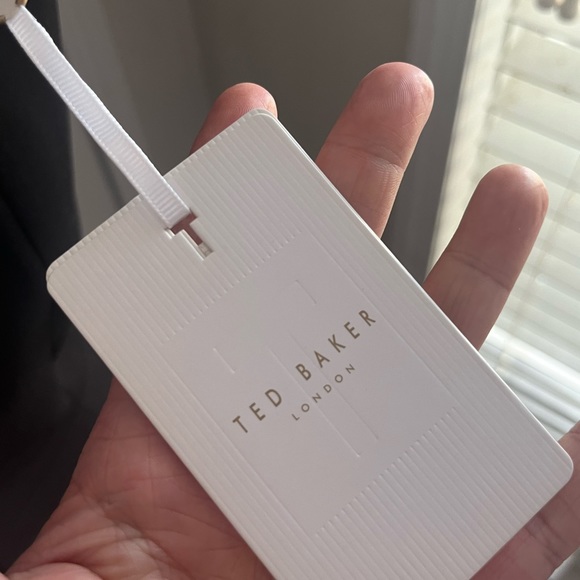 NWT TED BAKER NAEAED BLACK SEAM BODYCON PENCIL DRESS SZ US 10/12 TED SZ 4 - Picture 6 of 8